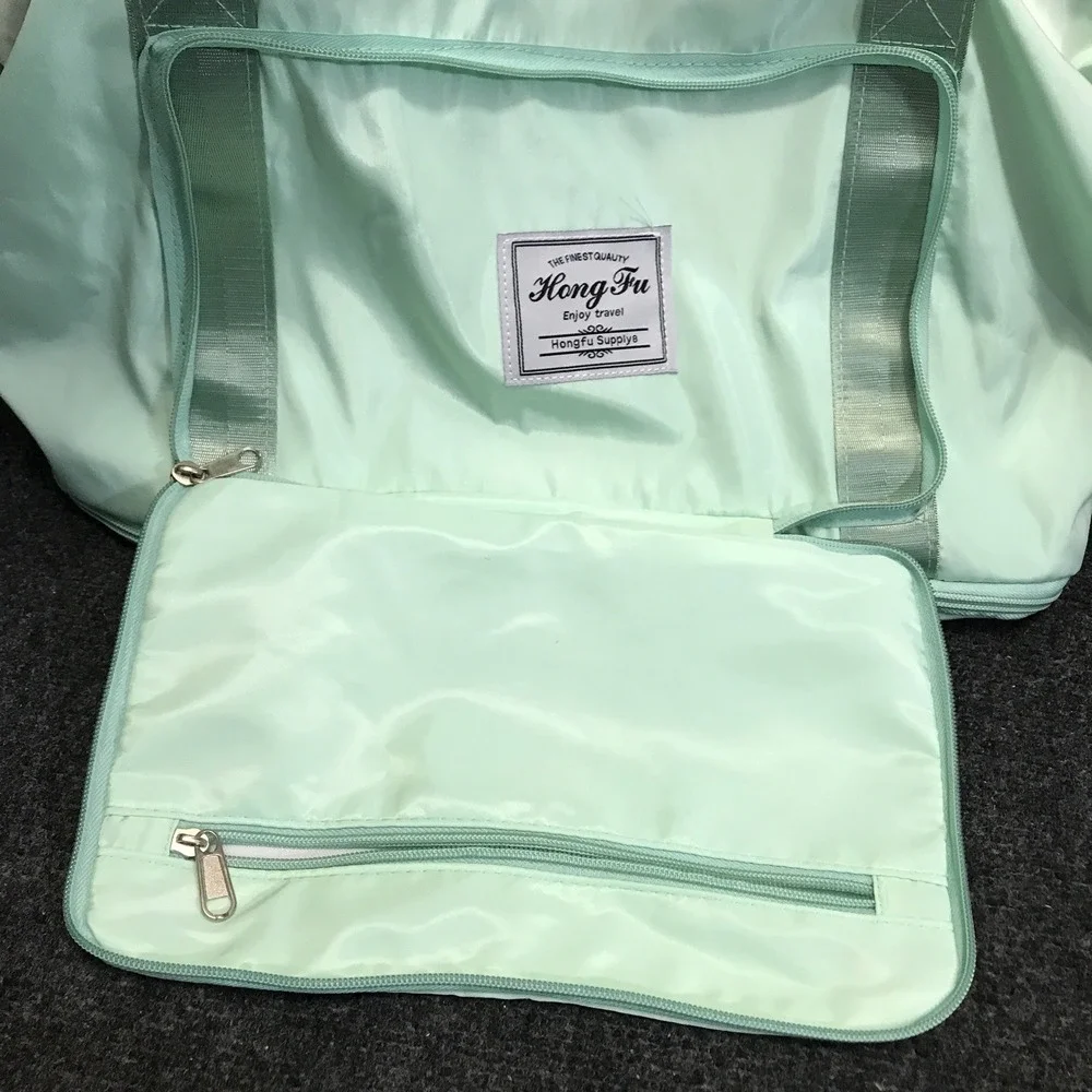 Hong Fu Carry On Travel Duffle Style Water Resistant Foldable & Expandable Bag
